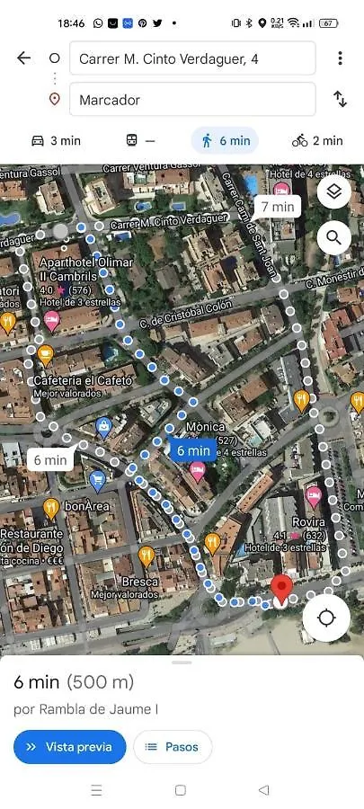 Concordia, Con Parking En El Puerto De Cambrils公寓 坎布里尔斯